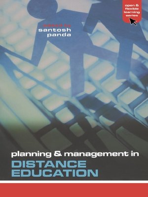 cover image of Planning and Management in Distance Education
